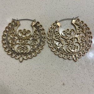 Funky boho earrings